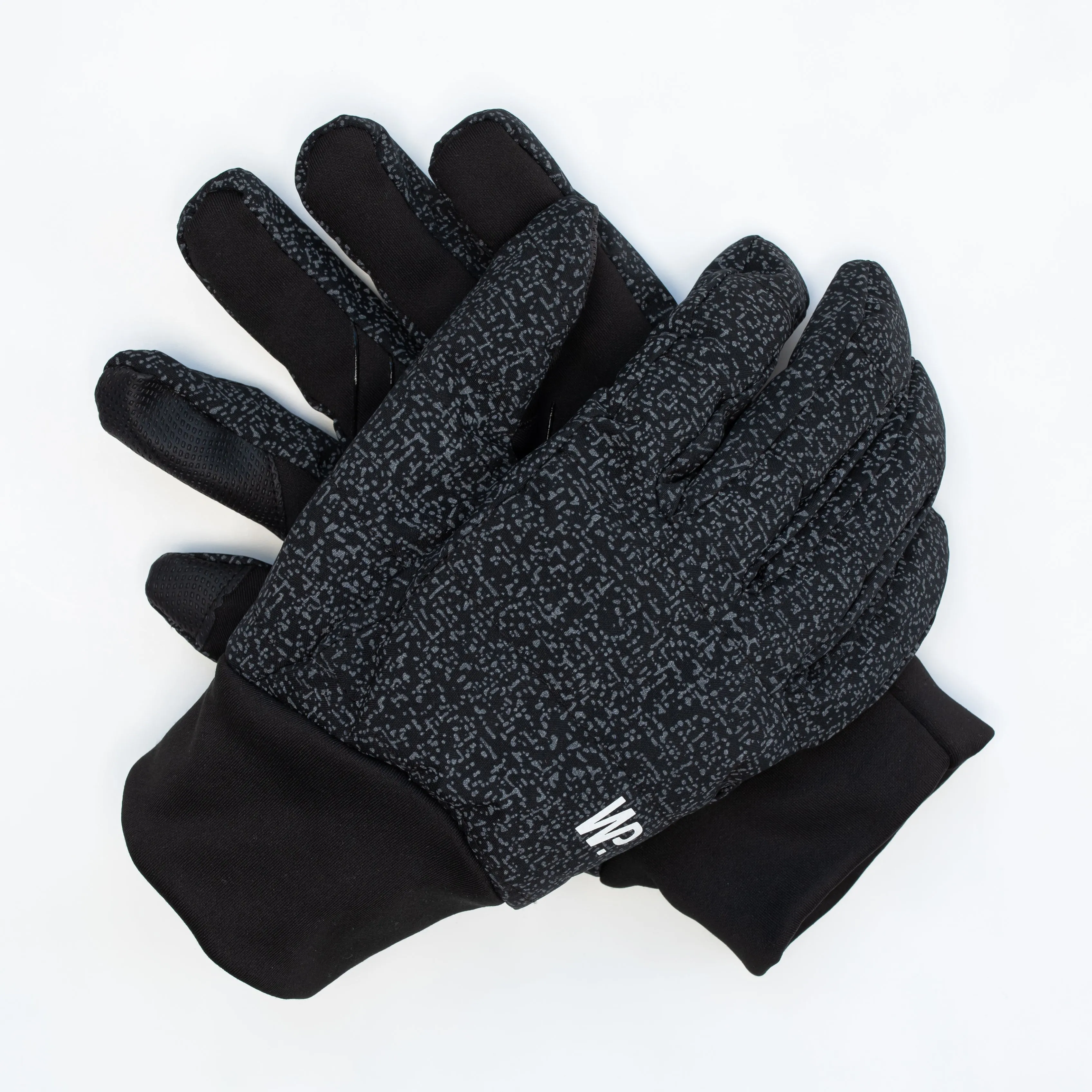 Men's Reflective Graphic Speckled Commuter Gloves